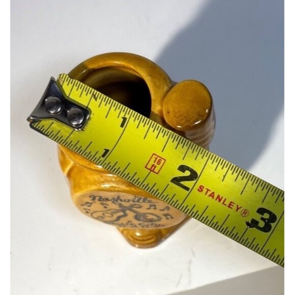 Nashville Music City USA Shot Glass Toothpick Mug Ceramic 2.5" Tall Japan Vtg - Picture 7 of 7